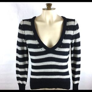 Banana Republic Striped Sweater X-Small